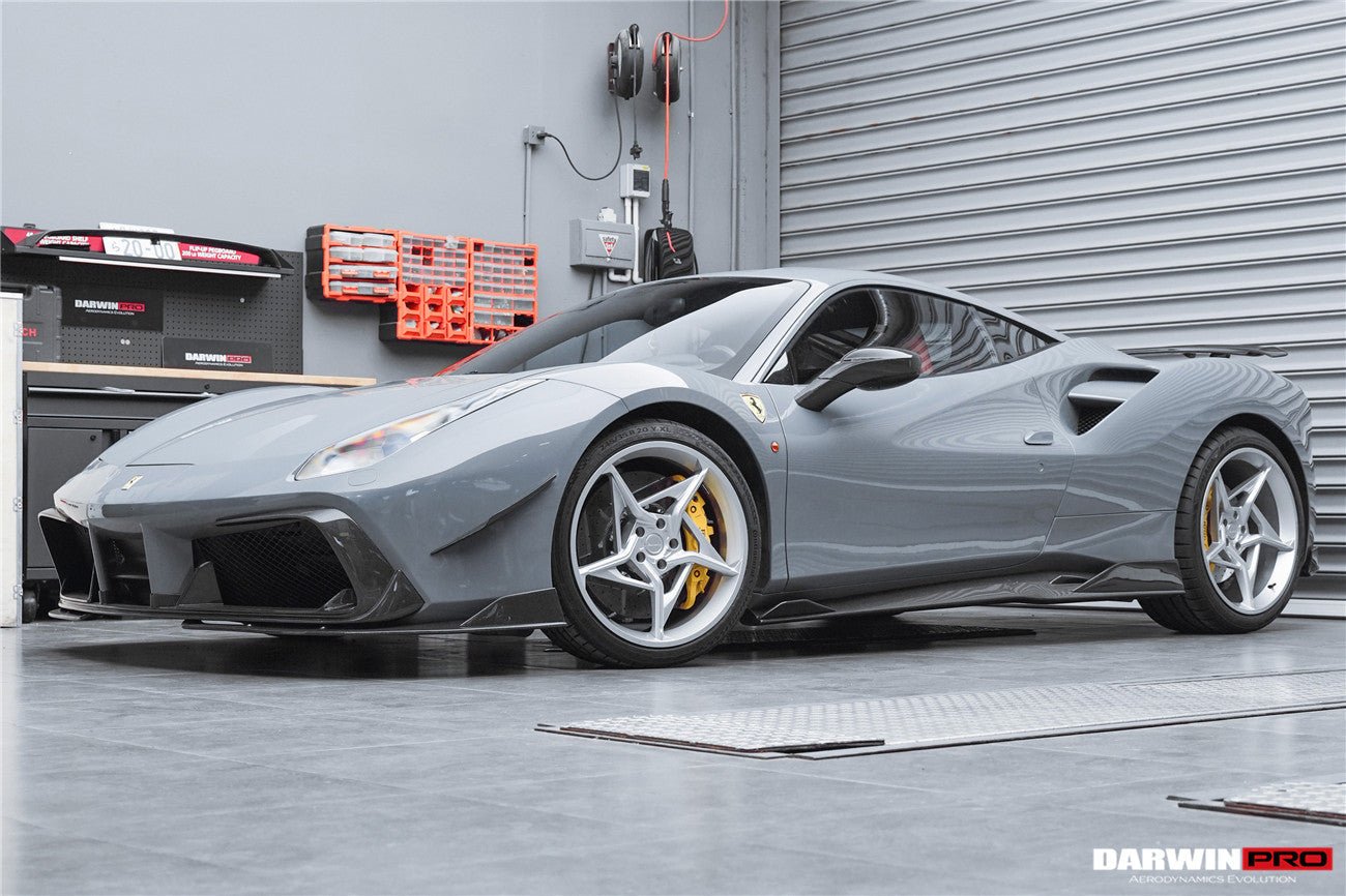 2015 - 2020 Ferrari 488 GTB/Spyder iMP-Performance Carbon Fiber Side Skirts Under Board